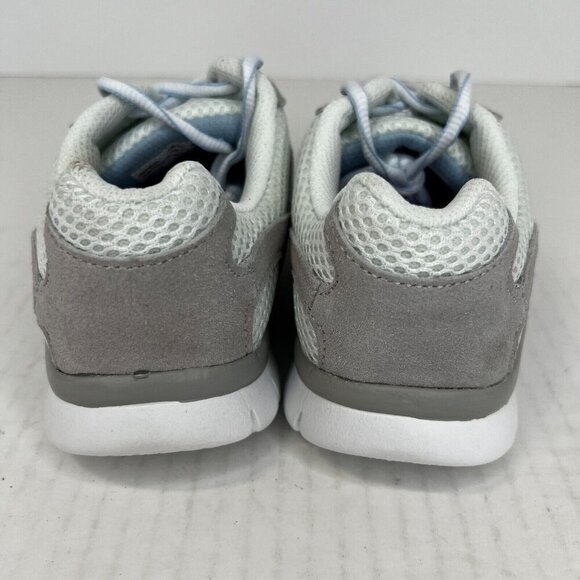 Dr Schoolls Womens Gray Suede Mesh Gel Cushion Sneakers Size 6.5 Walking Shoes - Picture 4 of 10